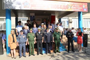 Астраханские патриоты приняли участие в уроке мужества и чести «Славы героев достойны», посвященному 74-й годовщине окончания Второй мировой войны